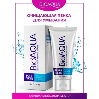 Пенка для умывания от акне BIOAQUA Pure Skin, 100 г